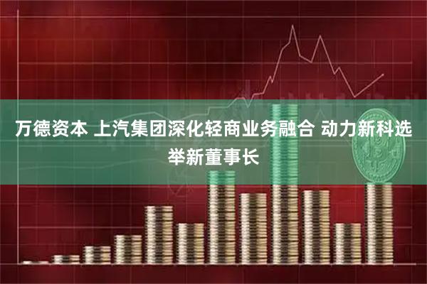 万德资本 上汽集团深化轻商业务融合 动力新科选举新董事长
