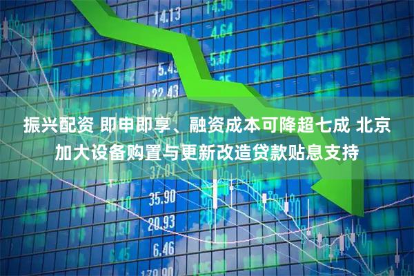 振兴配资 即申即享、融资成本可降超七成 北京加大设备购置与更新改造贷款贴息支持