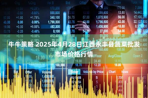 牛牛策略 2025年4月28日江西永丰县蔬菜批发市场价格行情
